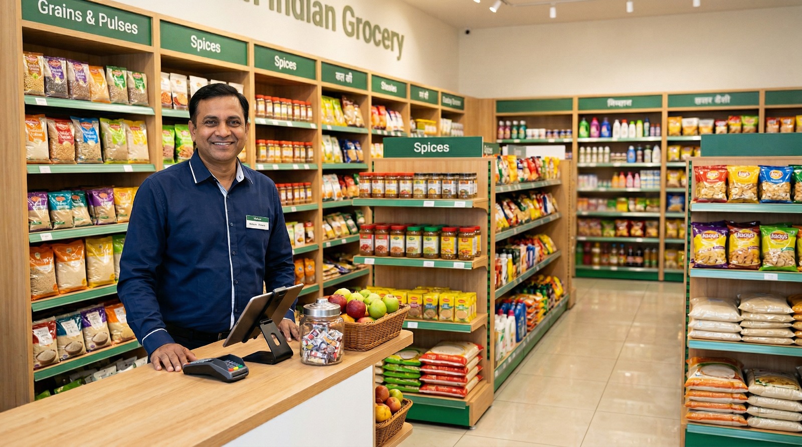 Indian grocery store